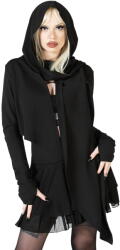 KILLSTAR дамски суитшърт KILLSTAR - Fallen Lilith Crop - черно - KSRA010019