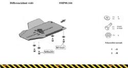  TAS00.166 - Differenciálmű védő lemez (19452T)