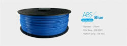 3D FILAMENT 1, 75mm ABS Kék (1kg-os tekercs) (3DFILAMABS175BL) - nyomtassingyen
