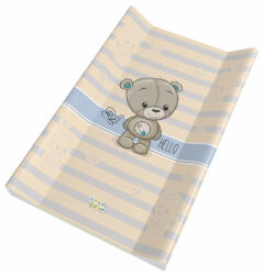  Babastar merev pelenkázó lap 50*70 cm - Kék maci + pillangó - babastar