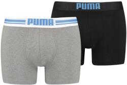PUMA Placed Logo Boxer 2 Pack Boxeralsók 651003001-033 Méret M