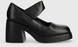 Vagabond Shoemakers bőr flip-flop BROOKE fekete, magassarkú, 5344.201. 20 - fekete Női 40