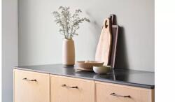  Furnipart Fogantyú LOUNGE 160mm, fém fekete metál (546260160-74)