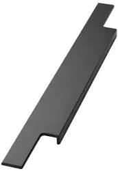  Furnipart Fogantyú TRIM élbe marható 596mm, alumínium, csiszolt matt fekete (408020596-76)