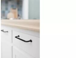 Furnipart Fogantyú U-TURN 160mm, fém fekete matt (540760160-99)