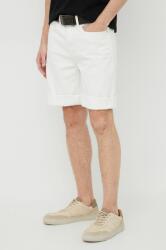 Calvin Klein Jeans pamut rövidnadrág fehér - fehér 32