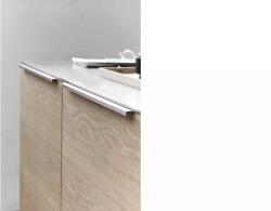  Furnipart Fogantyú TRIM élbe marható 446mm, alumínium, szálcsiszolt (408020446-66)