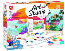 AS Atelierul De Pictura Art Studio Acrylic Carte de colorat