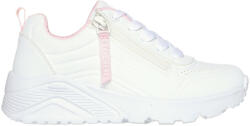 Skechers 27-33 lány cipő Skechers Uno Lite Easy Zip White