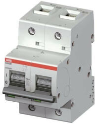 ABB S802B-C40 kismegszakító 2P, 40A, C karakterisztika, 16kA (ABB 2CCS812001R0404, S802BC40) (2CCS812001R0404)