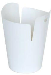 Papír doboz kerek fehér / 750 ml (Take away) [ 50 db/cs ] [10 cs/# ]