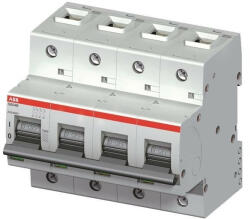 ABB S804B-K32 kismegszakító 4P, 32A, K karakterisztika, 16kA (ABB 2CCS814001R0537, S804BK32) (2CCS814001R0537)