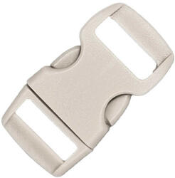 Paracord ívelt csat 10mm világos szürke (PRC-BKL-C10-LGY)