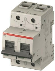 ABB S802S-C16 kismegszakító 2P, 16A, C karakterisztika, 50kA (ABB 2CCS862001R0164, S802SC16) (2CCS862001R0164)