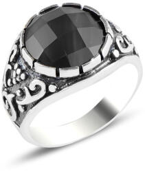 BeSpecial Inel argint cu zirconiu negru model anatolian (ITU0603_200)