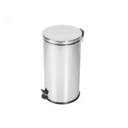 Casa Plastor Cos gunoi rotund, cu pedala, 40 litri, Promo Inox (38738) Cos de gunoi