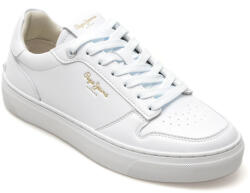Pepe Jeans Pantofi casual PEPE JEANS albi, CAMDEN SUPRA, din piele naturala 38