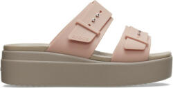 Crocs Sandale Crocs Women’s Brooklyn Low Wedge Sandal Roz - Pale Blush 37-38 EU - W7 US