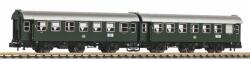 Piko Комплект два вагона N мащаб B3yg & B3yg DB III 2 класа (40761)