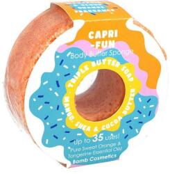 BOMB Cosmetics Sapun exfoliant cu burete Capri-Fun Donut Body Buffer, Bomb Cosmetics, 200 g