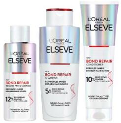 L'Oréal Elseve Bond Repair Pre-Shampoo set șampon 200 ml + șampon 200 ml + balsam de păr 150 ml pentru femei