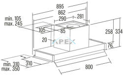 CATA - Páraelszívó Corona 90 BK/B fekete
