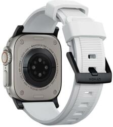 NOMAD Accesoriu smartwatch NOMAD Rugged Strap compatibila cu Apple Watch 4/5/6/7/8/9/SE/Ultra1/2 42/44/45/49mm White/Black (NM01575685)