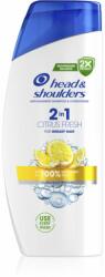 Head & Shoulders Citrus Fresh 2v1 korpásodás elleni sampon hab zsíros hajra 625 ml