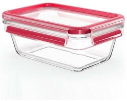 Tefal - Élelmiszer tartó 0, 85 l MSEAL GLASS piros/üveg N1040810 (GS0286)