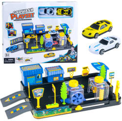 Inlea4Fun Játék benzinkút, autómosó Inlea4Fun CARWASH PLAYSET (JO-ZA2142)