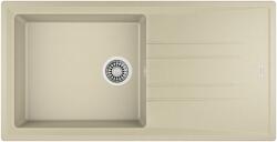 Teka STONE 60 L-TG Гранитна мивка за вграждане слонова кост (STONE60L-TGel) Мивка за вграждане