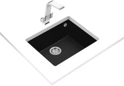 Teka Square 50.40 TG Подплотова гранитна мивка черна (SQUARE 50.40) Мивка за вграждане