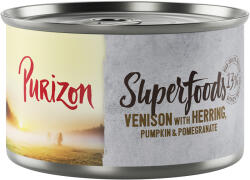 Purizon Purizon 140 g Superfoods - Vânat cu hering, dovleac și rodie