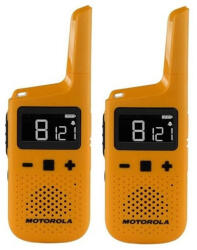 Motorola Talkabout T72 sárga walkie talkie (2db) + EU/UK adapter - granddigital
