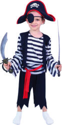 Rappa Costum de pirat pentru copii (M) e-packaging (RP206809) Costum bal mascat copii