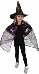 Rappa Pelerina pentru copii vrăjitoare cu pălărie (RP827806) Costum bal mascat copii