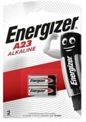 Energizer Baterie alcalina ENERGIZER A23 LR23, 12V, Pentru alarme, 2 buc. blister /pret pentru 2 baterii/