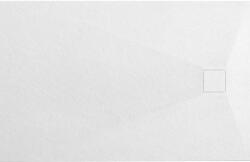 Rea Magnum White cădiță de duș dreptunghiulară + capac mascare 120x90 cm alb REA-K3337
