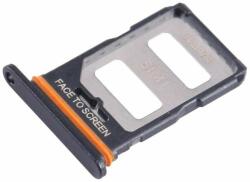 tel-szalk-19297027834 Xiaomi Redmi Note 12 Turbo Fekete SIM kártya tálca (tel-szalk-19297027834)