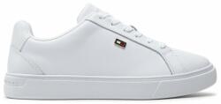 Tommy Hilfiger Sneakers Tommy Hilfiger Flag Court Sneaker FW0FW08072 White YBS