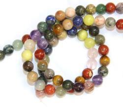  Cuart Mixt Rotund 10x10 mm Margele Pietre Semipretioase