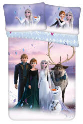 Disney Jégvarázs Winter Wonderland gyerek, ovis ágyneműhuzat 100×135 cm, 40×60 cm (JFK960745) - oliviashop