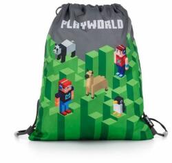 Oxybag PlayWorld tornazsák - OXY BAG - zöld/szürke (IMO-KPP-8-50724)