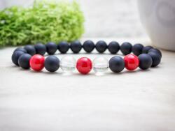 R. M. ékszer Védelmező pillantás vegyes ásvány karkötő (14087-PA-19)