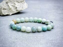 R. M. ékszer Amazonit ásvány karkötő (4081-RM-21)