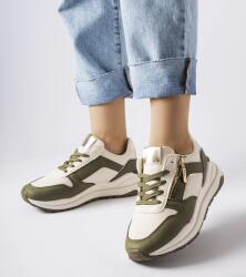 inna Fehér-zöld sneakers Cecchi - 39