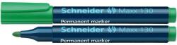 Schneider Permanent marker SCHNEIDER Maxx 130, varf rotund 1-3mm - verde (S-113004) - officeclass