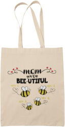  Bee-utiful anya és méhecskéi - Személyre szabható - Vászontáska (411168)