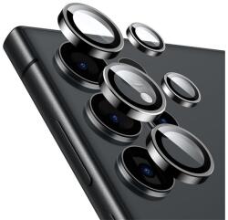 ESR kameravédő üveg 5db (ütésállóság, tokbarát, 9H) FEKETE Samsung Galaxy S24 Ultra (SM-S928) (GP-153243)