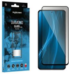 MyScreen MS Diamond Glass Edge Realme C68 4G/ 5G/V50s fekete Full Glue fólia